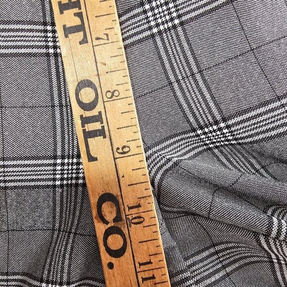 EUC TIME & TRU PLAID GREY BLACK PULL ON PANTS SIZE LARGE /12-14 WOMENS - Picture 11 of 14